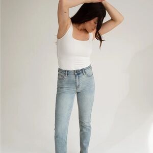 Carly Jean Los Angeles Brooke Slim Straight Leg Jeans